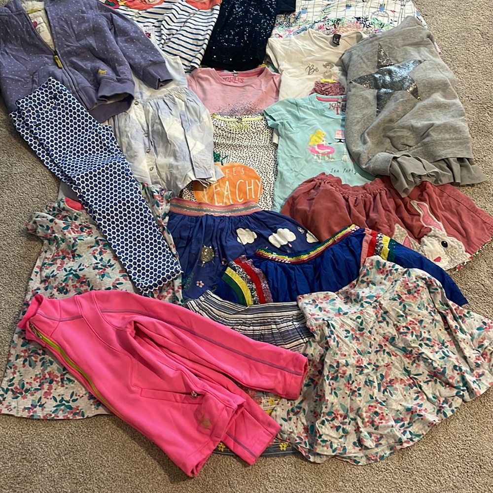 A bundle of Boden, Joules clothing Ages 5-6